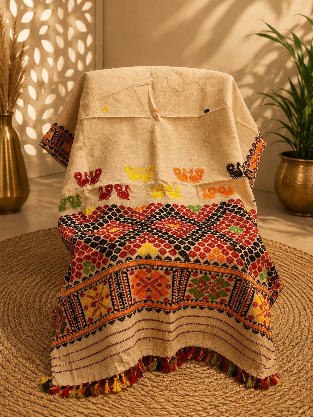 Muga Silk Mekhela Sador - Image 2