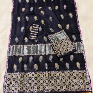 Handloom Mulberry Mekhla Sador